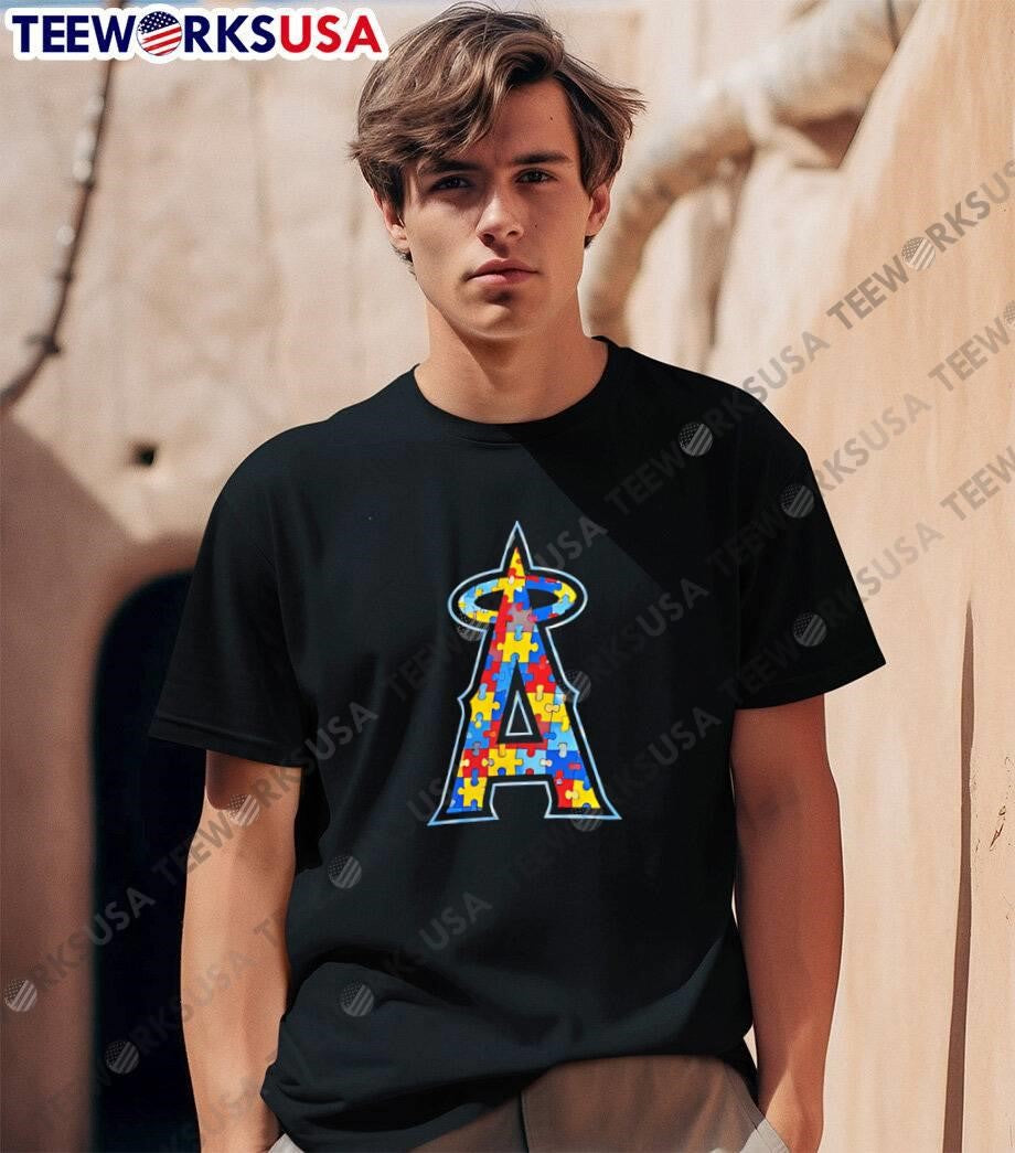 Autism Awareness Los Angeles Angels Shirt