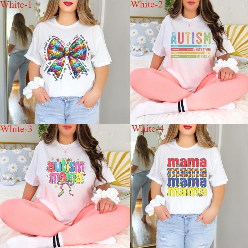 Autism Awareness Mystery Tshirt on White 100% cotton Hoodie, Sweatshirt | HypeDripTees.com