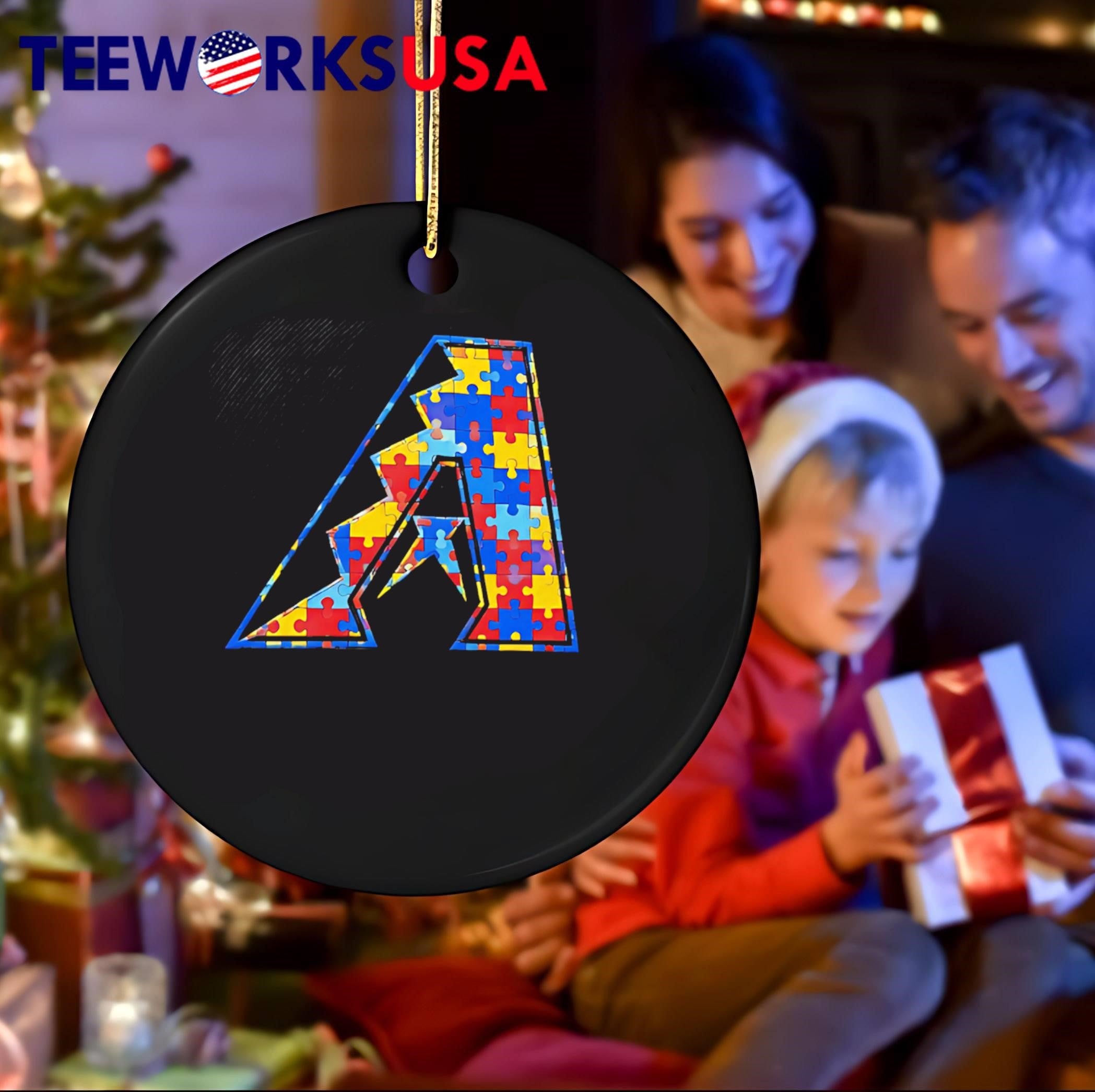 Autism Awareness Puzzle Piece Arizona Diamondbacks Shirt