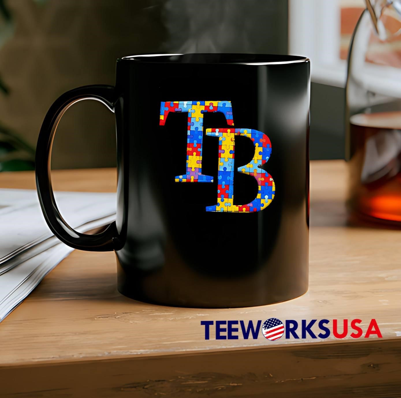 Autism Awareness TB Puzzle Piece T-Shirt