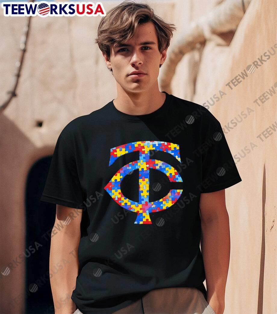 Autism Awareness TC Minnesota Twins T-Shirt