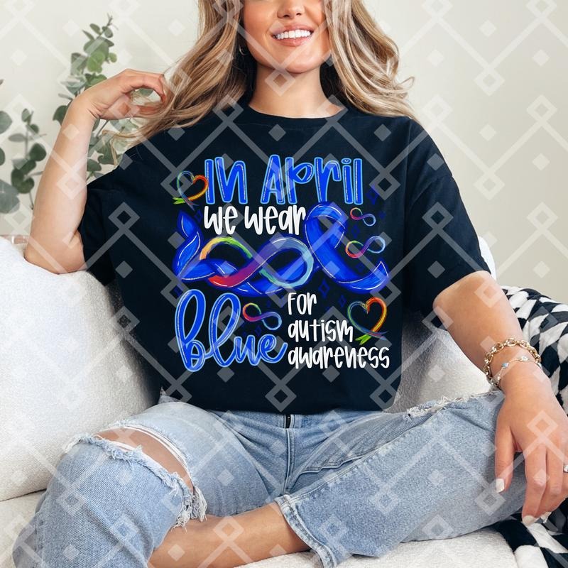 Autism Awareness WHITE INK DTF Transfers - THIS IS NOT A SHIRT Hoodie, Sweatshirt | HypeDripTees.com