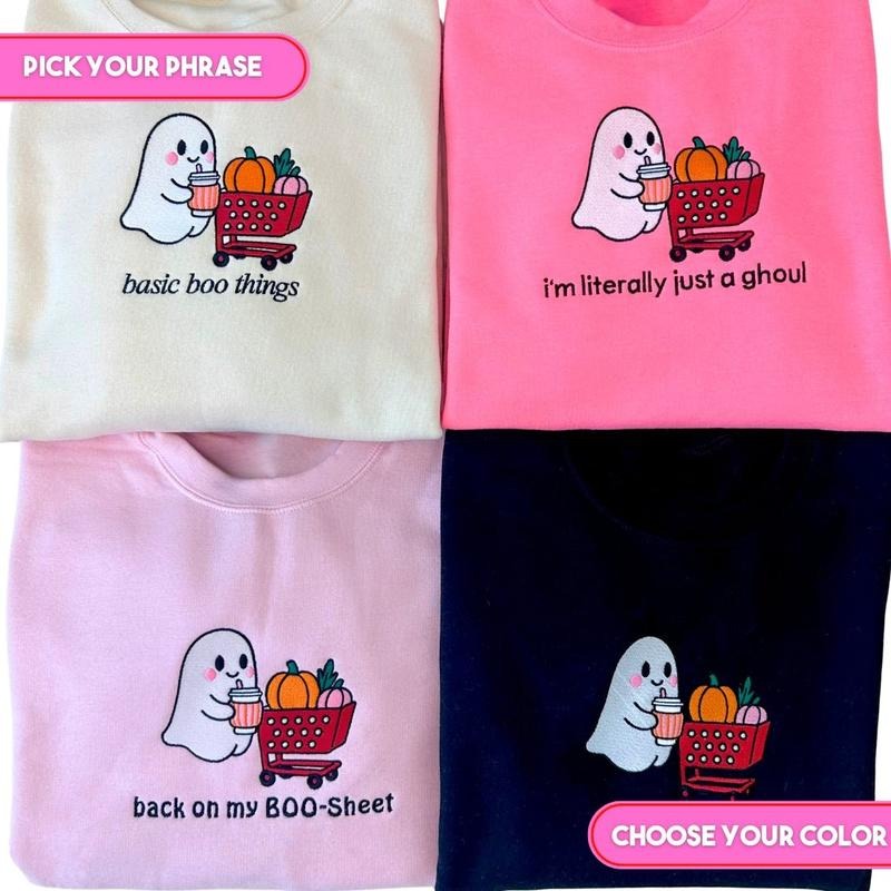 'Autumn Errands Ghoul' Crewneck Sweatshirt T-Shirts, Hoodie | HypeDripTees.com