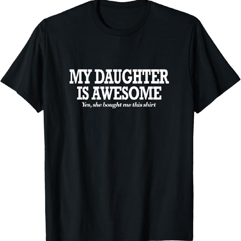 Awesome Daughter T-Shirt With Proud Parent Message Hoodie, Sweatshirt | HypeDripTees.com