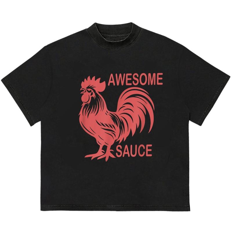 Awesome Ssauuce T-Shirt Recycled Cotton Graphic Vintage 90s Graphic Tee Hoodie, Sweatshirt | HypeDripTees.com