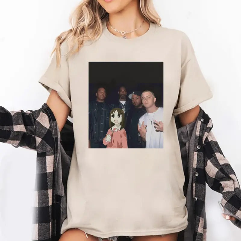 Ayumu's Gang Shirt, Anime Sweatshirt, Osaka Rappers Tee, Snoop Shady, Casual Hoodie | HypeDripTees.com