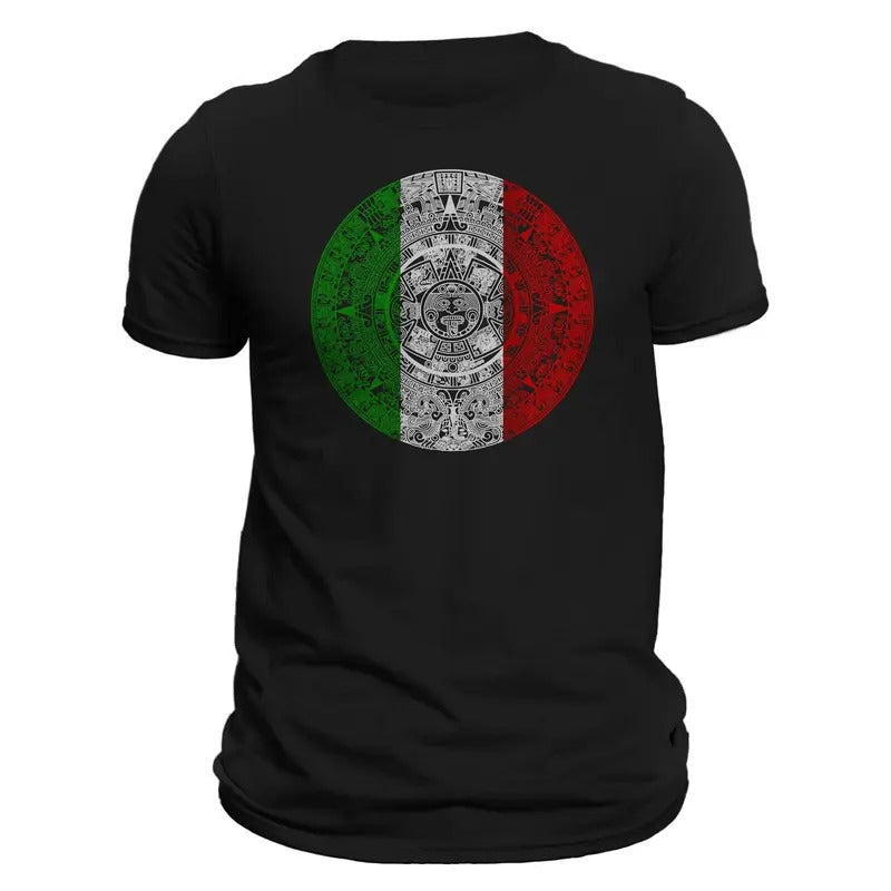 Aztec Mexica Calendar Mesoamerican Culture Tenochtitlan Mexican T-Shirt Hoodie, Sweatshirt | HypeDripTees.com