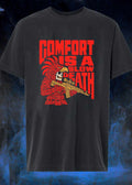 Aztec Warrior Skull Comfort Is a Slow Death Tactical Soldier T-Shirt