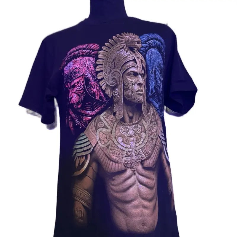 Azteca trilogía T-shirt Tshirt Crewneck Streetwear Hoodie, Sweatshirt | HypeDripTees.com