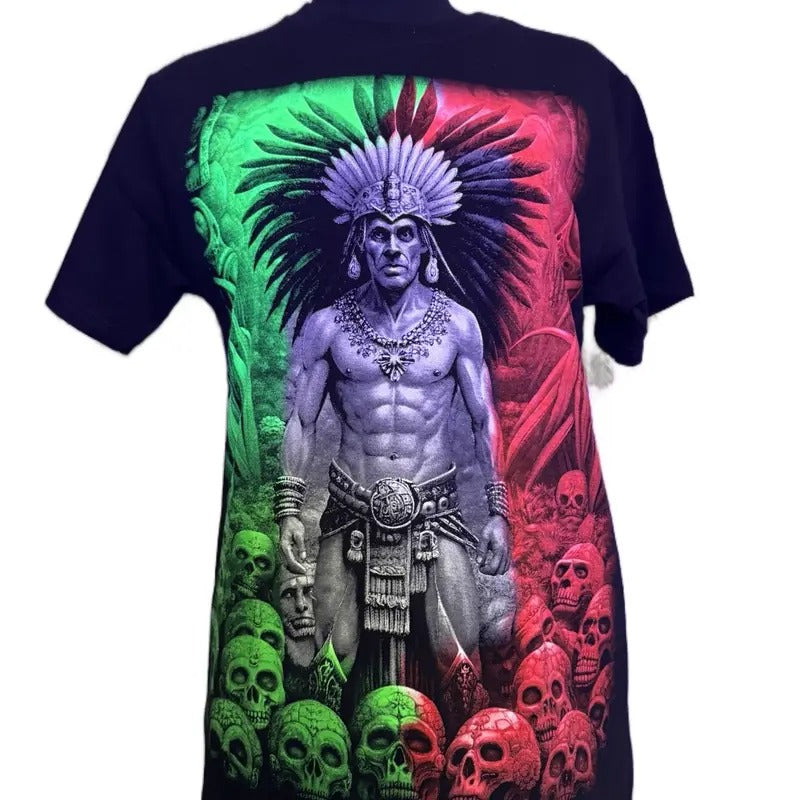 Aztlan guerrero T-shirt Menswear Top Man Hoodie, Sweatshirt | HypeDripTees.com
