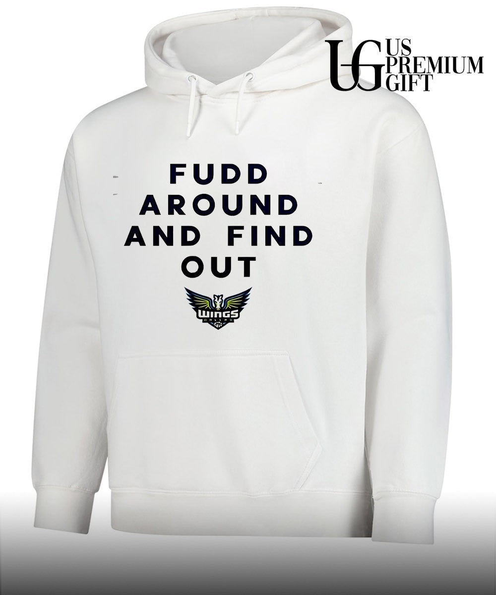 Azzi Fudd Fudd Around And Find Out Dallas Wings Basketball logo shirt
