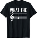 Funny Music Design for Men Women Music Teacher Music Lover T-Shirt