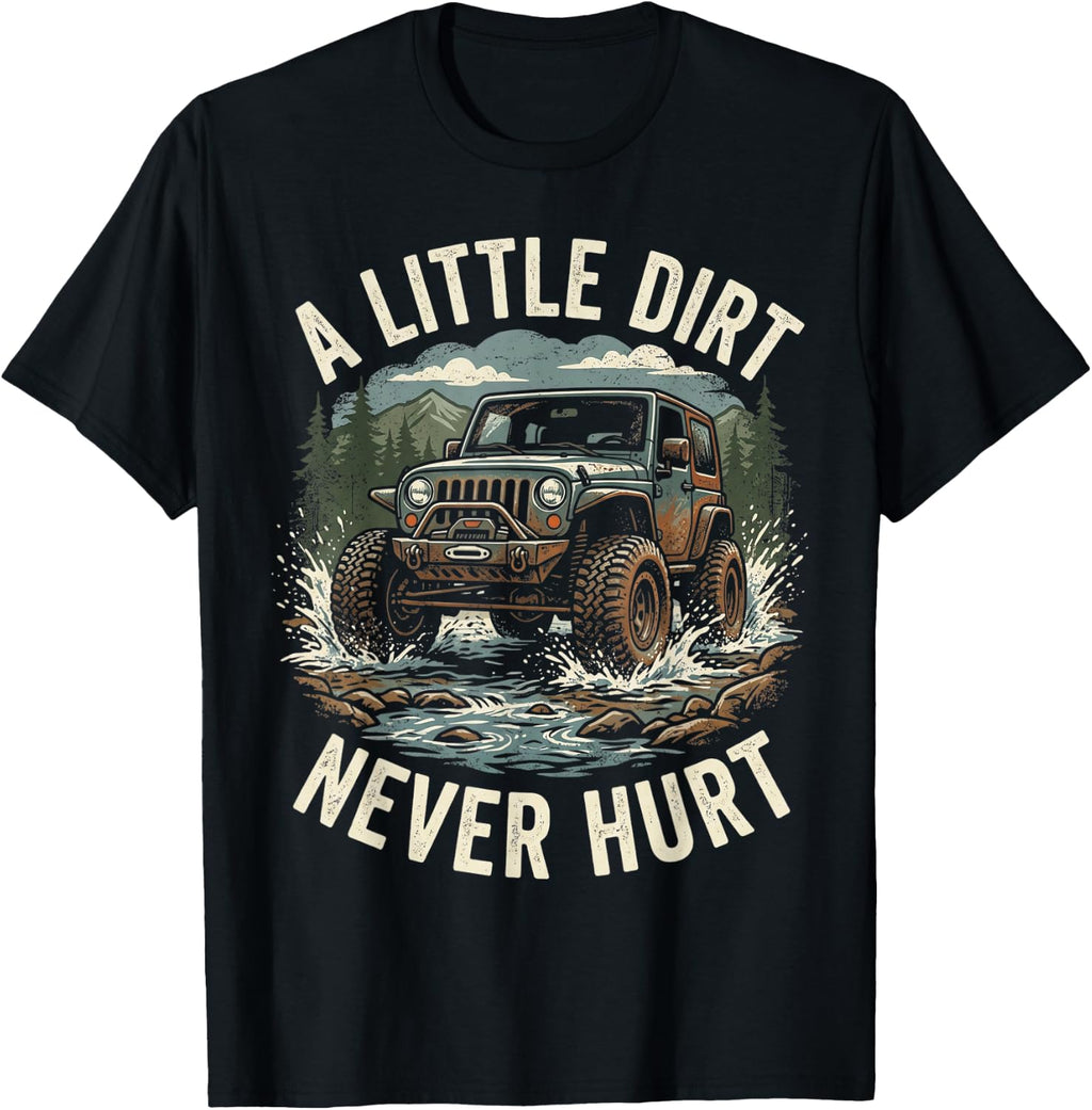 Offroad Racing Dad SxS 4X4 Off-Roading SUV UTV Car Lovers T-Shirt