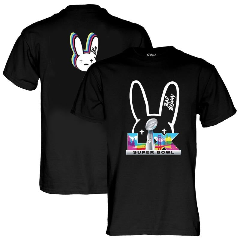 BBunny Half Time T-Shirt Unisex Short Sleeve Casual Streetwear Style Trendy Gift Hoodie, Sweatshirt | HypeDripTees.com