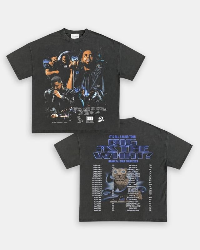 BIG AS THE WHAT TEE - SWEATSHIRT - HOODIE 2SIDES GRAPHIC TEES, MUSIC TOUR, GIFT FOR FANS TTP | HypeDripTees.com