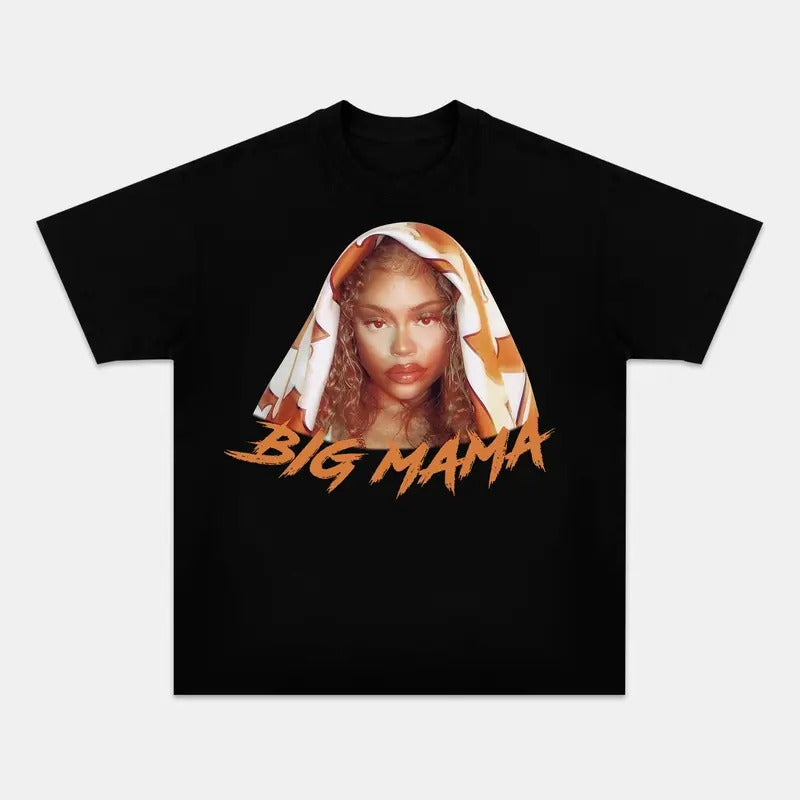 BIG MAMA Big Face Graphic T-Shirt Fans Gift Hoodie, Sweatshirt | HypeDripTees.com