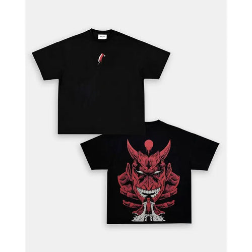 "BLEACH" Anime Double Printed Vintage Oversized Tee Unisex Anime Manga Heavy Cotton T-shirt, Anime Lover, Top Hoodie,...