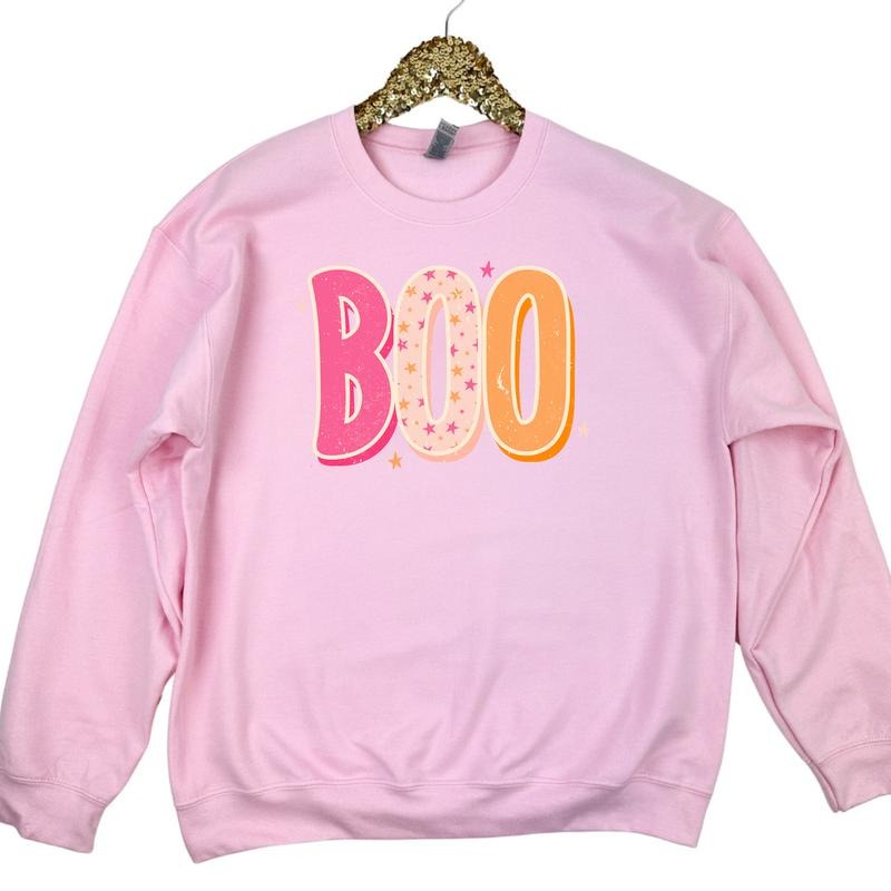 BOO Bubble Letter Sweatshirt 'NLB' T-Shirts, Hoodie | HypeDripTees.com