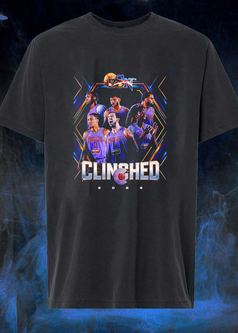 BSN Clinched 2026 Criollos T-Shirt
