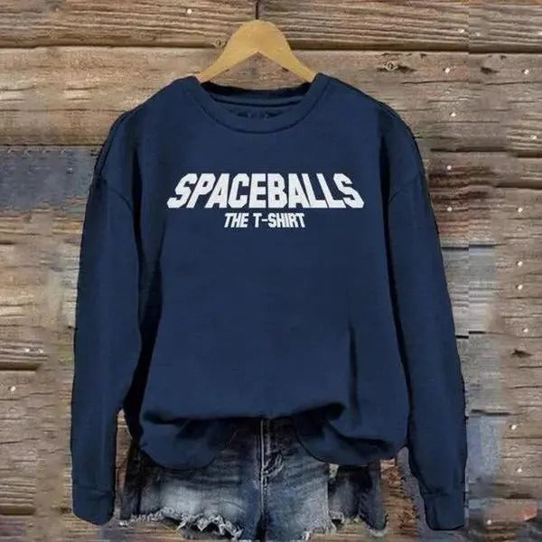 BSpaceballs The T-shirt sweatshirt retro vintage tee Menswear Top Athletic Black Hoodie | HypeDripTees.com