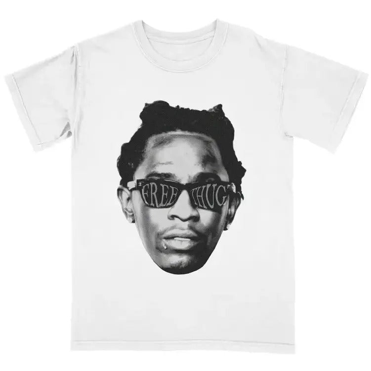 BW Younggg Thuggg Graphic Tee Free Vintage Rap Shirt Hoodie, Sweatshirt | HypeDripTees.com