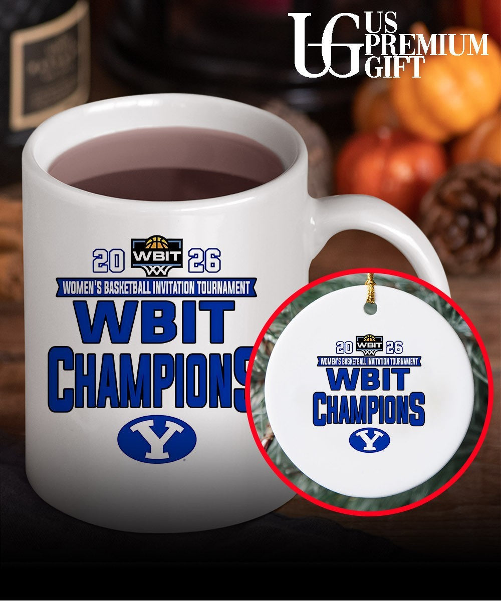 BYU Cougars 2026 WBIT Women’s Basketball Invitation Tournament Champions Locker Room shirt