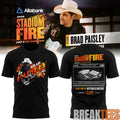 BYU Cougars x Brad Paisley Stadium of Fire Tour Black Shirt