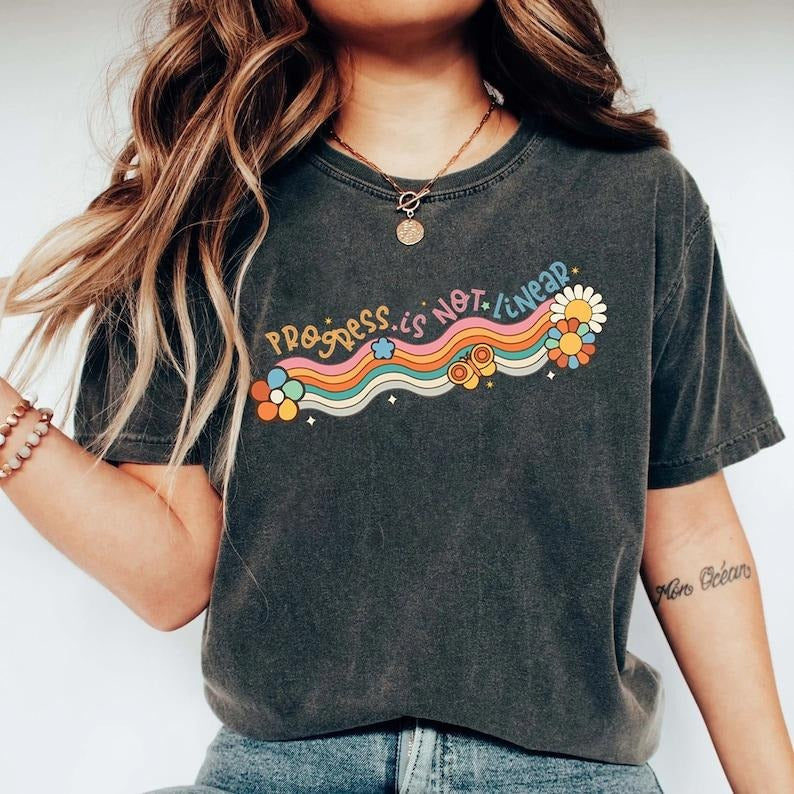 Back To School Progress Is Not Linear Shirt, SPED Teacher Shirt,Inclusive Education Shirt,Teacher Appreciation Shirt,Back...