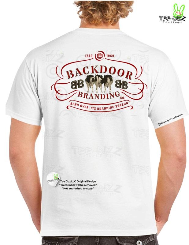 Backdoor Branding Company- Men's funny Graphic T-shirt Hoodie, Sweatshirt | HypeDripTees.com