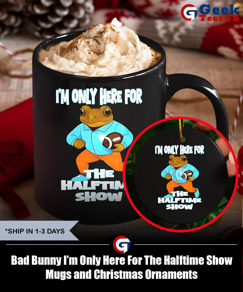 Bad Bunny I’m Only Here For The Halftime Show shirt
