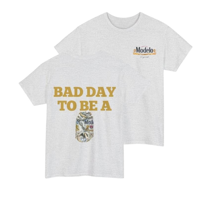 Bad day to be a modelo Light T-Shirt, Sweatshirt Hoodie For Men Women, FAST SHIPPING, Cotton Shirt Crewneck Classic