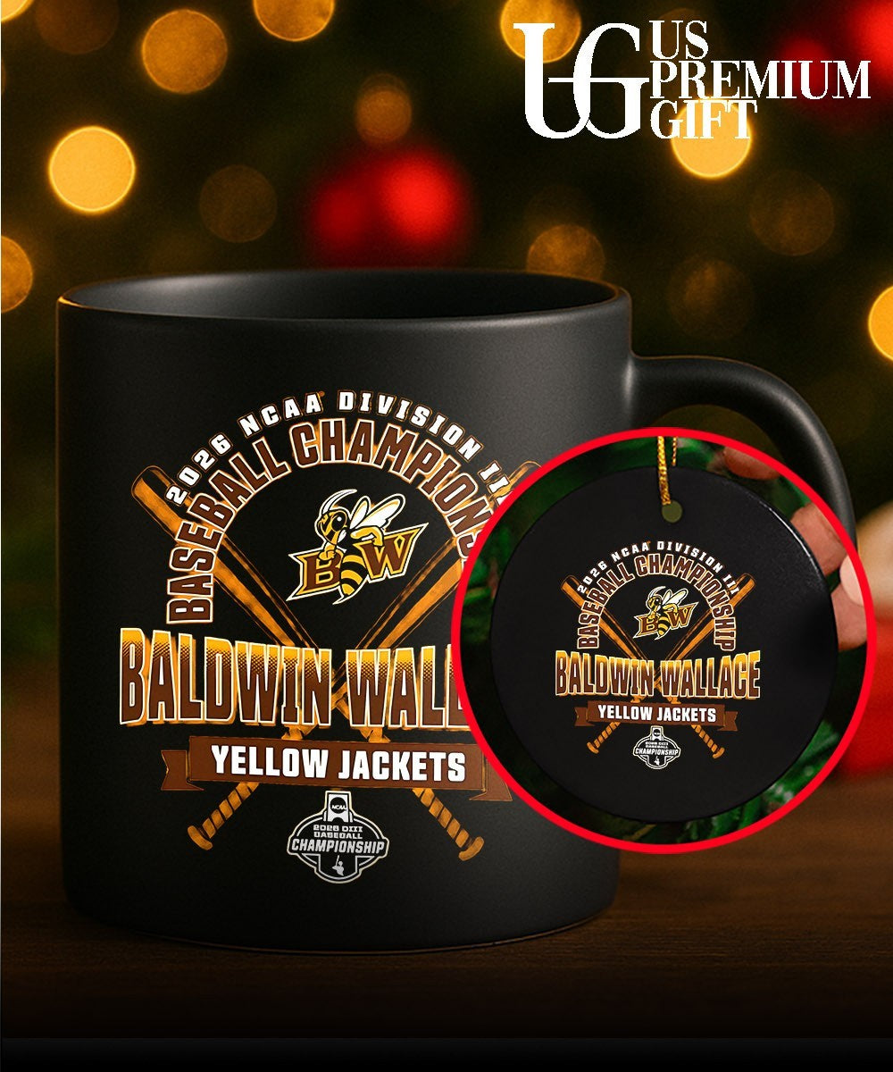 Baldwin Wallace Yellow Jackets 2026 NCAA Division III Baseball Championship shirt