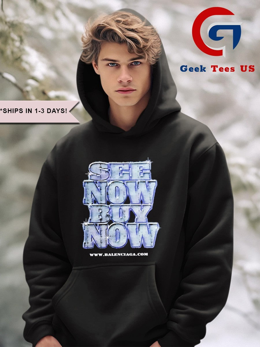 Balenciaga see now buy now shirt