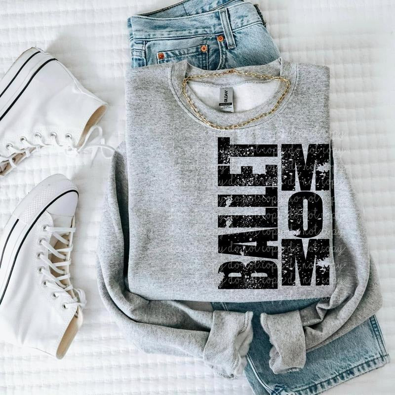 Ballet Mom DTF Transfers - THIS IS NOT A SHIRT Hoodie, Sweatshirt | HypeDripTees.com
