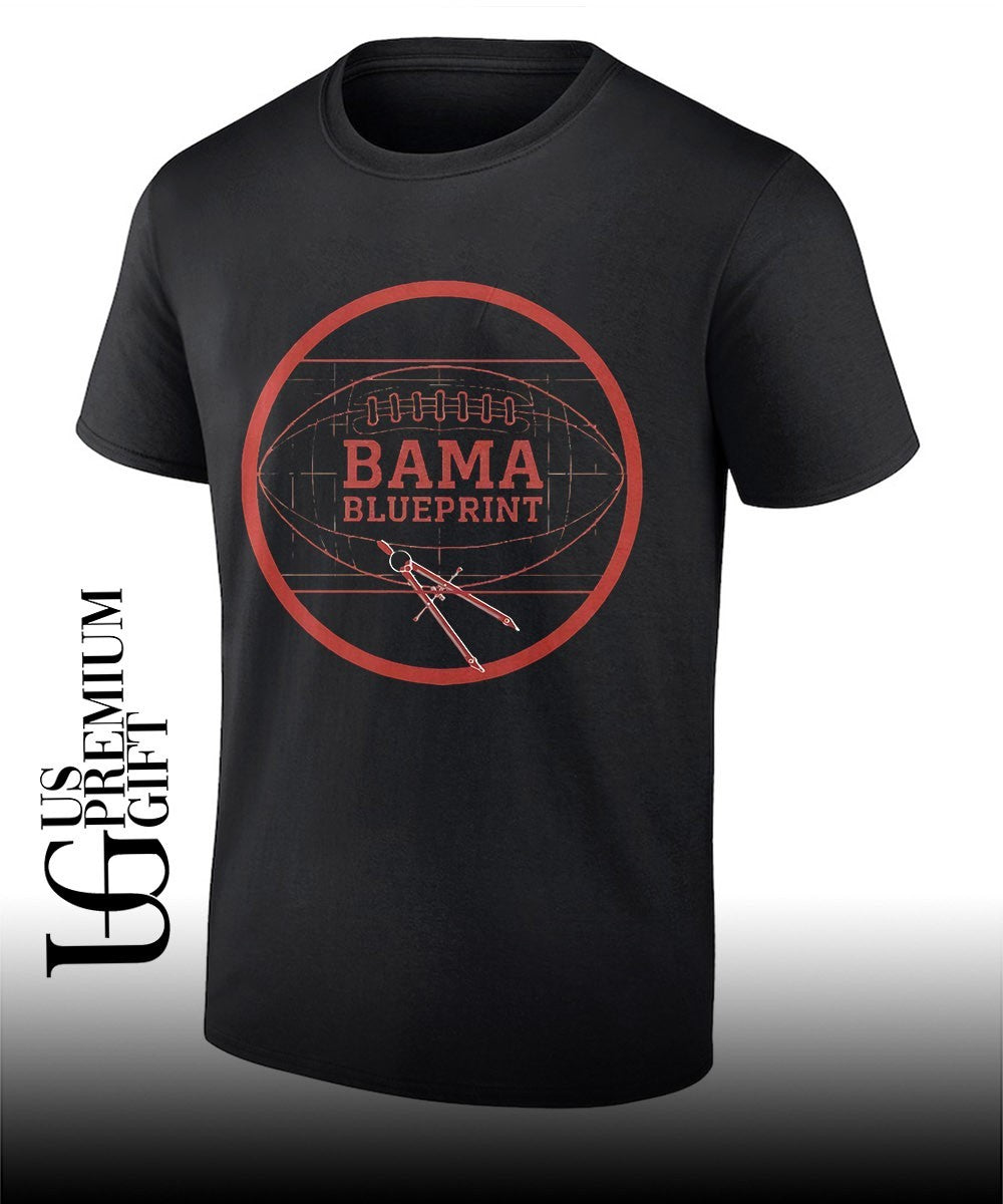 Bama Blueprint Football shirt