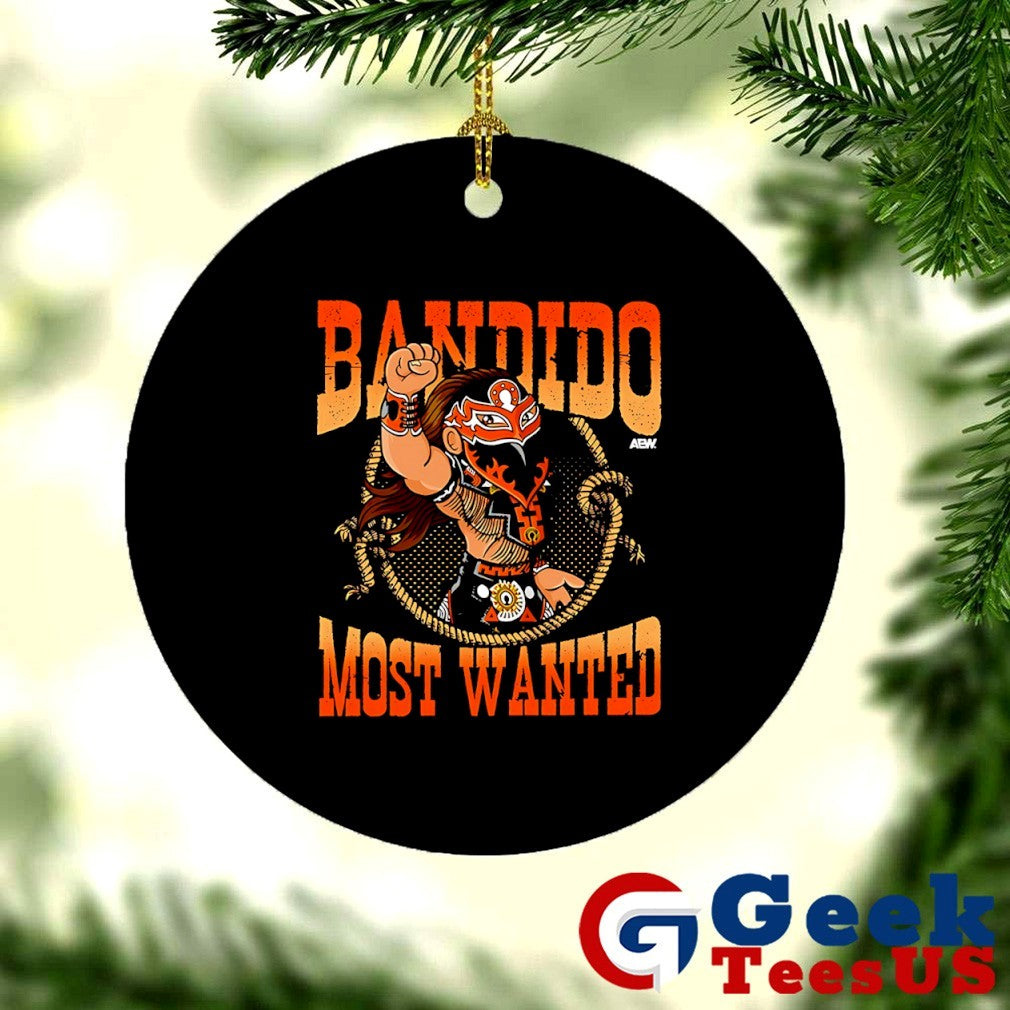 Bandido Most Wanted AEW shirt