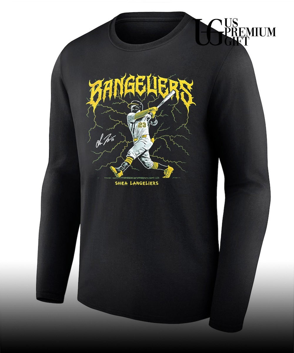 Bangeliers Shea Langeliers Oakland Athletics baseball signature shirt