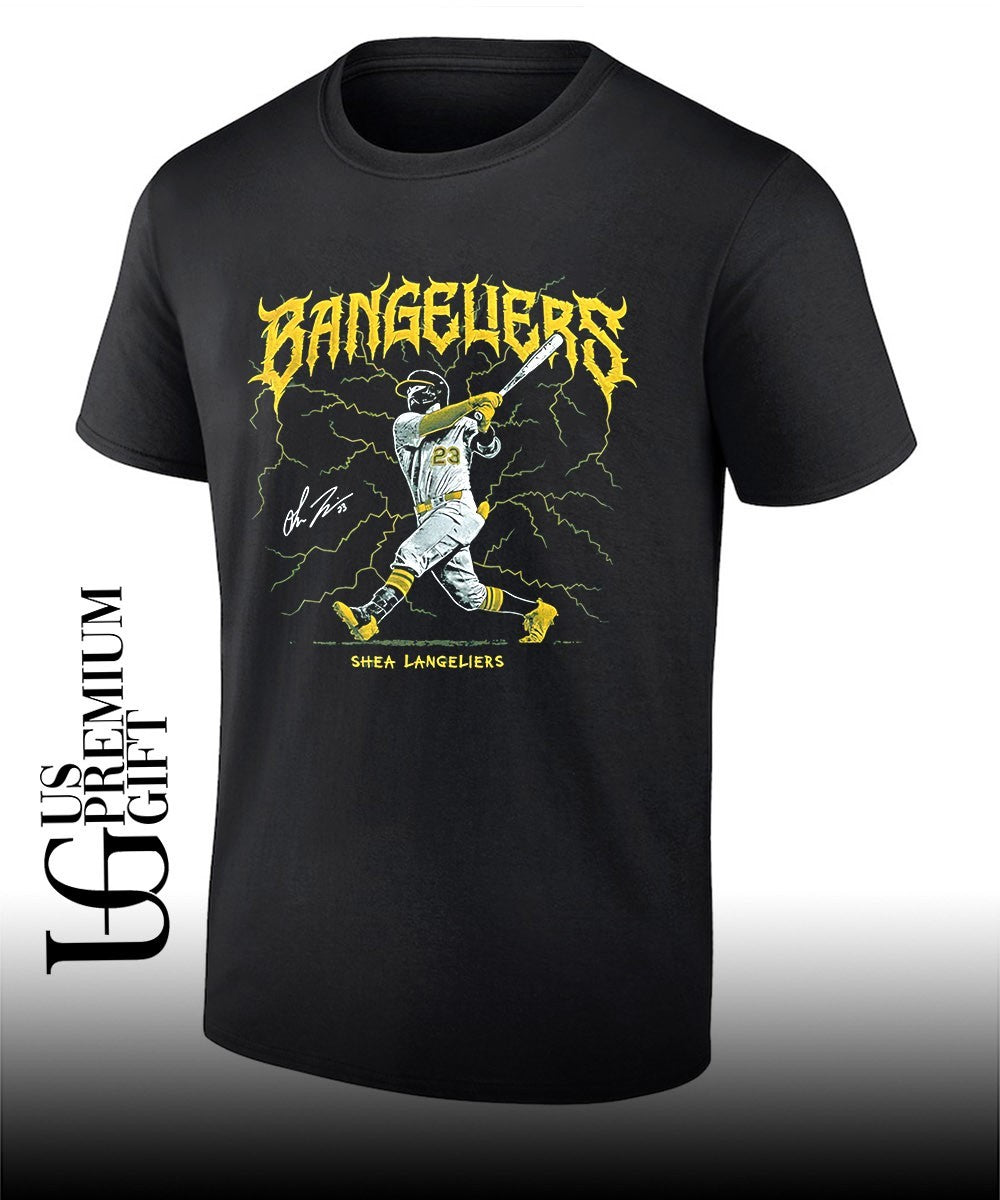 Bangeliers Shea Langeliers Oakland Athletics baseball signature shirt