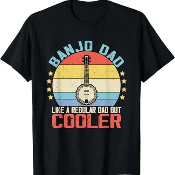 Banjo Teacher Player Dad For Bluegrass Guitarist Musician T-Shirt Hoodie, Sweatshirt | HypeDripTees.com