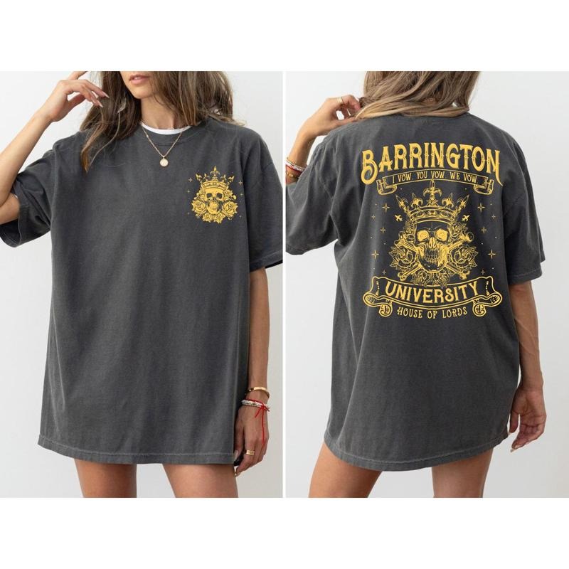 Barrington University The Ritual Book T-shirt, Dark Romance Novel, Shantel Tessier Shirt, Spicy Romance Merch, Lords...