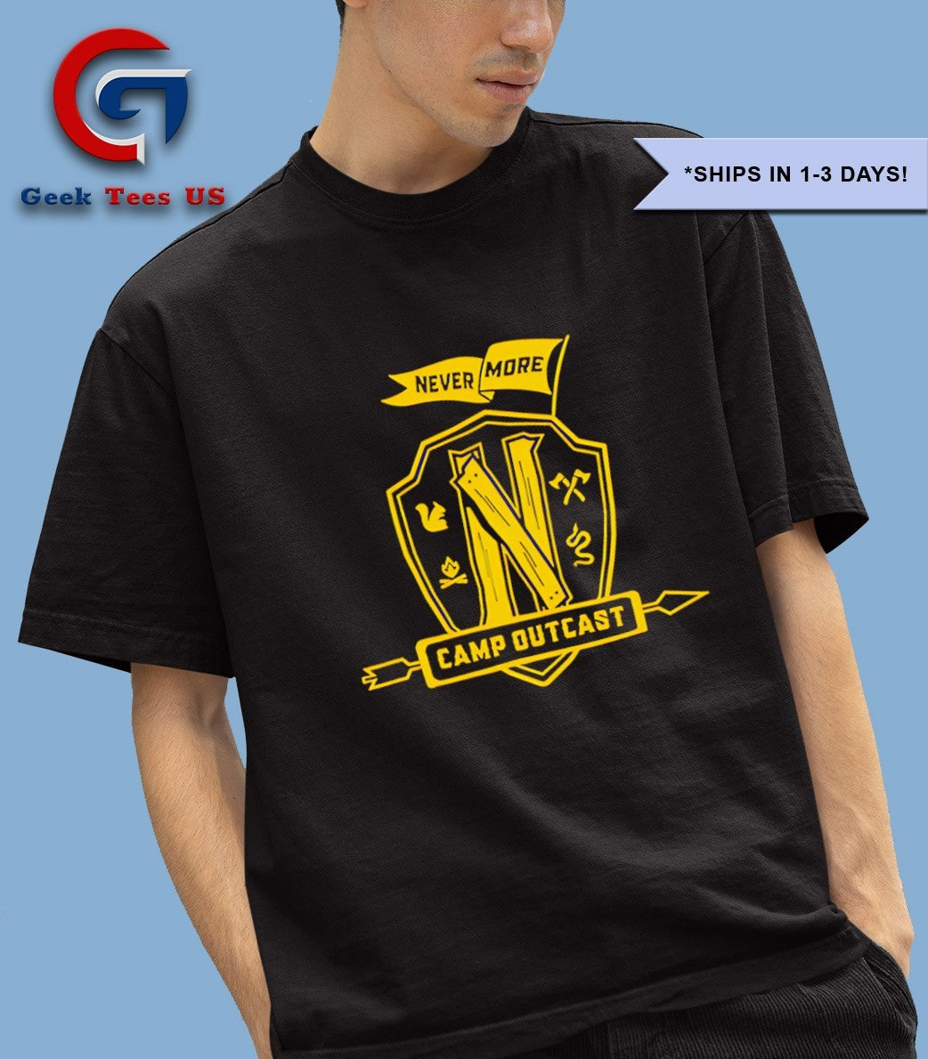 Barry Dort Wednesday Season 2 Nevermore Camp Outcast shirt