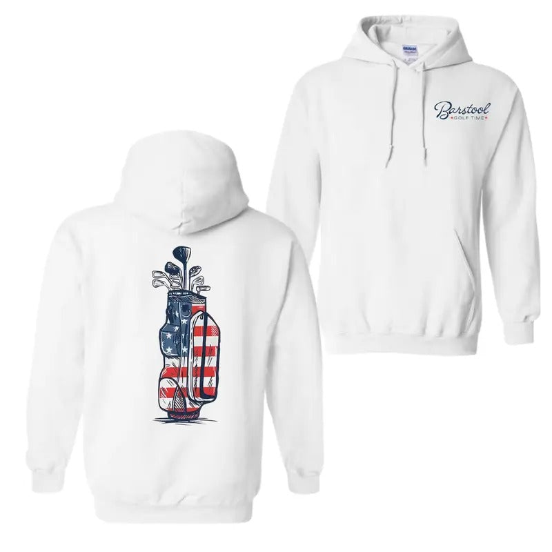 Barstool Golf Flag Hoodie T-Shirt, For Men And Women, Trendy Shirt Sweatshirt | HypeDripTees.com
