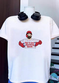 Baseball Fan Apparel Player Gesturing to Chest This Is Our Phucking House Phillies Shirt