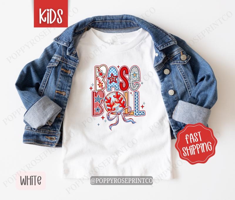 Baseball Kid Shirt, Children's Baseball Tee, Sports Youth Shirt, Youth Baseball Tee Hoodie, Sweatshirt | HypeDripTees.com