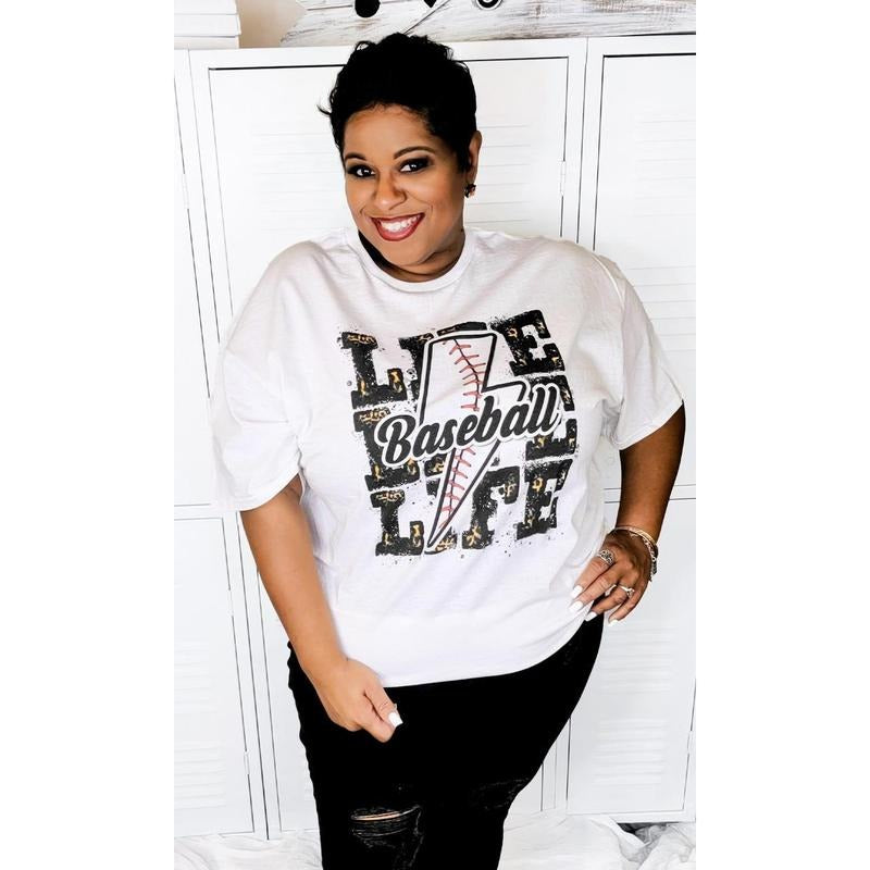 Baseball Life Lightning Bolt T-Shirt Hoodie, Sweatshirt | HypeDripTees.com