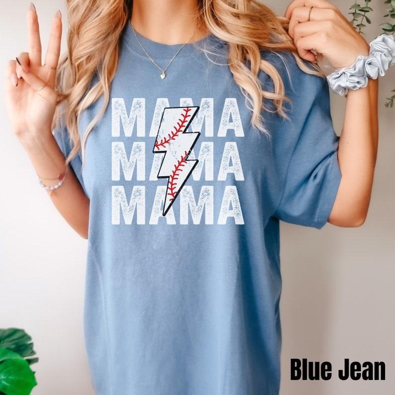 Baseball Mama Shirt, Game Day Tee, Sports Mama Shirt, Baseball Mom Shirt, Sports Mom Hoodie, Sweatshirt | HypeDripTees.com