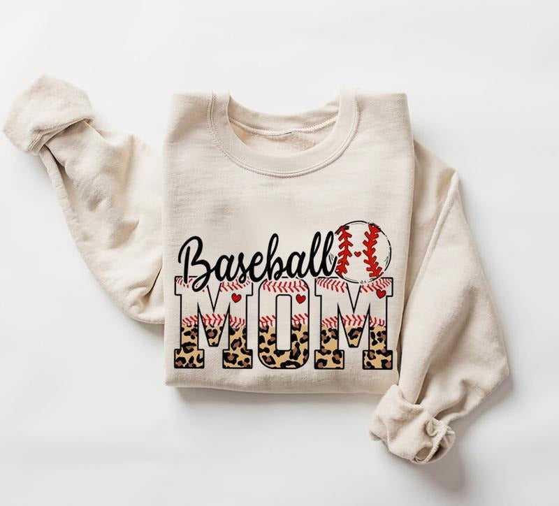 Baseball Mama Sweatshirt, Baseball Mom Sweatshirt Womenswear Hoodie Sweaters Tops style 02 T-Shirts | HypeDripTees.com