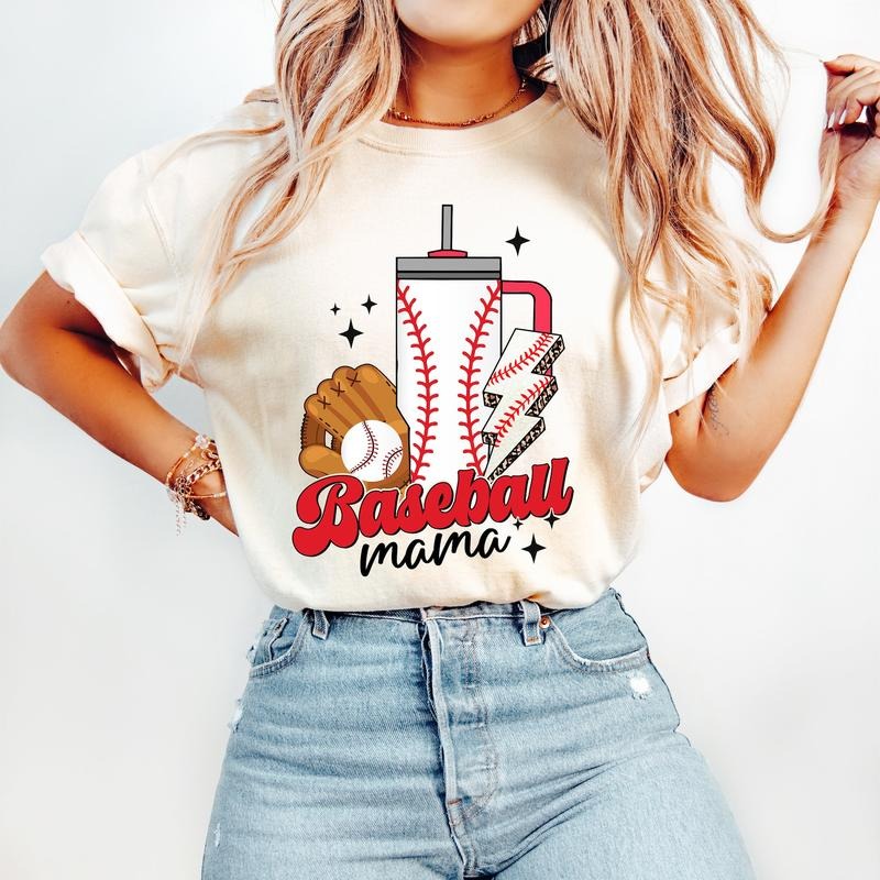 Baseball Mama T-Shirt, Boujee Baseball T-Shirt, Sports T-Shirt Hoodie, Sweatshirt | HypeDripTees.com