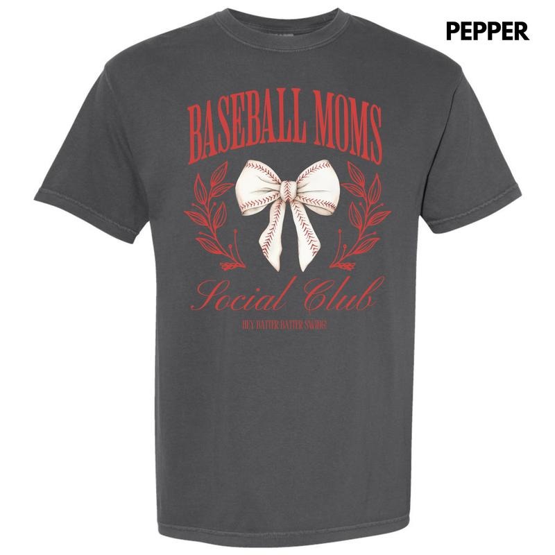 Baseball Moms Social Club Comfort Colors T-Shirt 'NLB' Hoodie, Sweatshirt | HypeDripTees.com