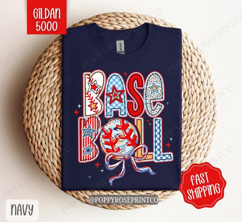 Baseball Shirt Gildan, Baseball Women's Tee, Cute Baseball Women's Tshirt Plus Sizes Hoodie, Sweatshirt | HypeDripTees.com